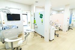 プライベートを重視した診療室