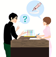 カウンセリングのイラスト